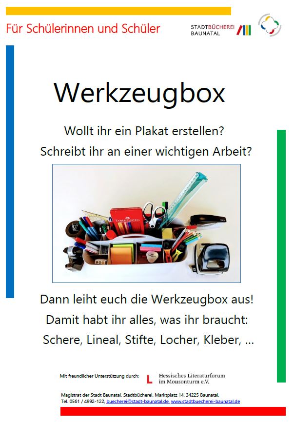 {#Plakat Projekt Werkzeugbox c}